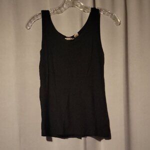 Christian Siriano Classic Black Tank Top